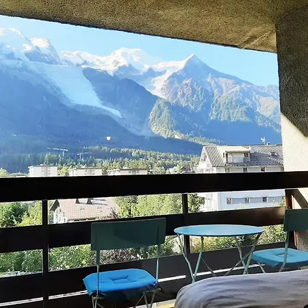 Appartement Grand 25 M2, Lumineux, Central, Vue Mont-blanc